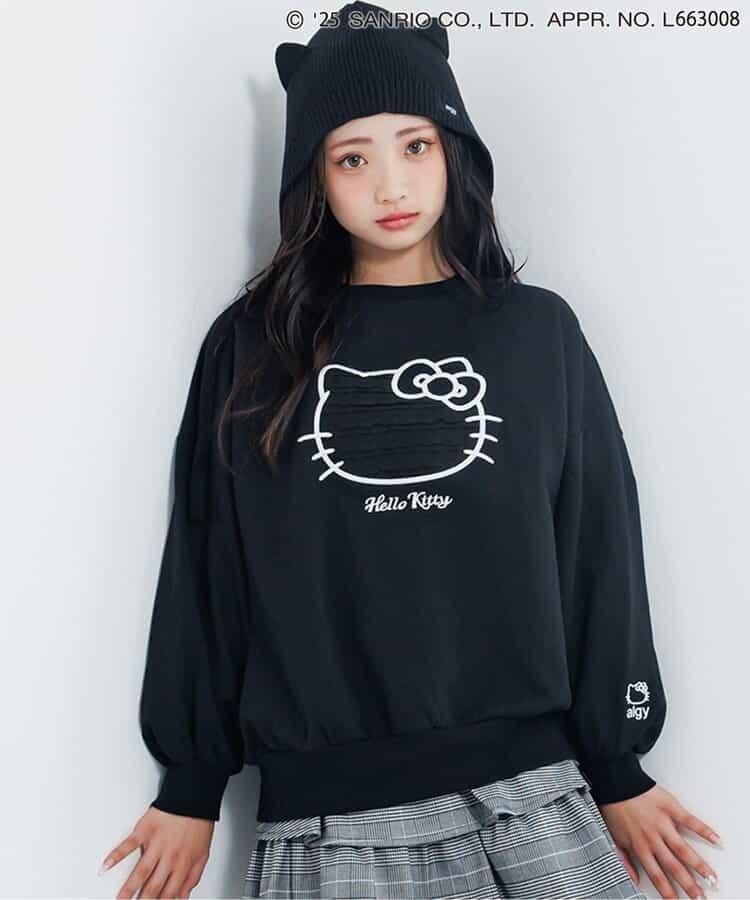 【《Hello Kitty》】加絨寬鬆衛衣