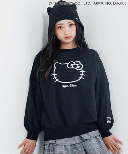 【《Hello Kitty》】加絨寬鬆衛衣