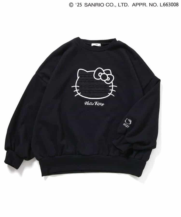 【《Hello Kitty》】加絨寬鬆衛衣