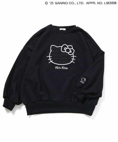 【《Hello Kitty》】加絨寬鬆衛衣