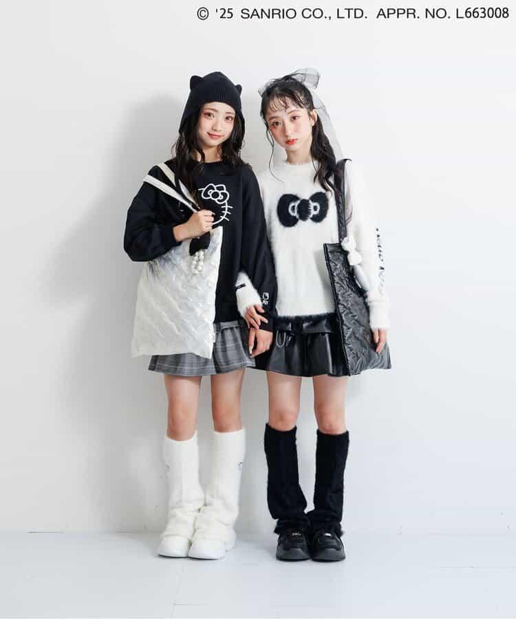 【《Hello Kitty》】加絨寬鬆衛衣