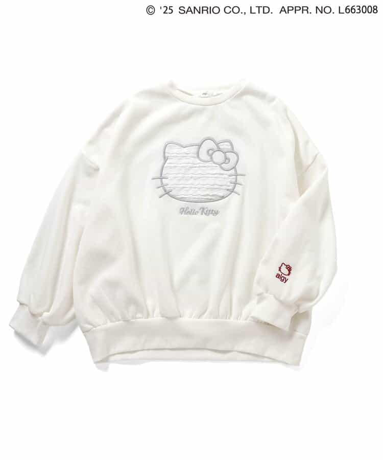 【《Hello Kitty》】加絨寬鬆衛衣