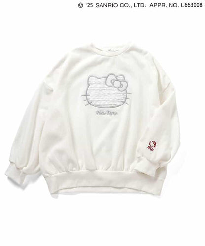 【《Hello Kitty》】加絨寬鬆衛衣