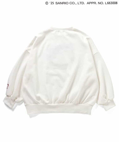 【《Hello Kitty》】加絨寬鬆衛衣