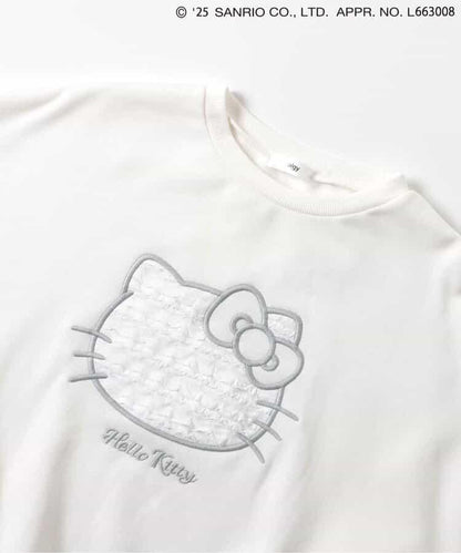 【《Hello Kitty》】加絨寬鬆衛衣