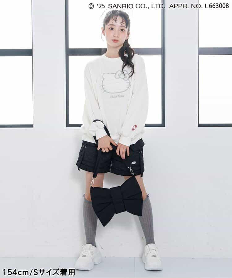 【《Hello Kitty》】加絨寬鬆衛衣