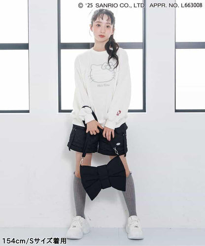 【《Hello Kitty》】加絨寬鬆衛衣