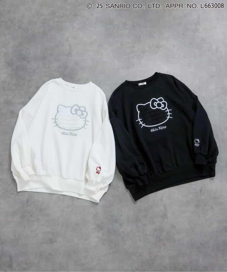 【《Hello Kitty》】加絨寬鬆衛衣