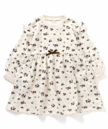 每日內襯搖粒絨連衣裙