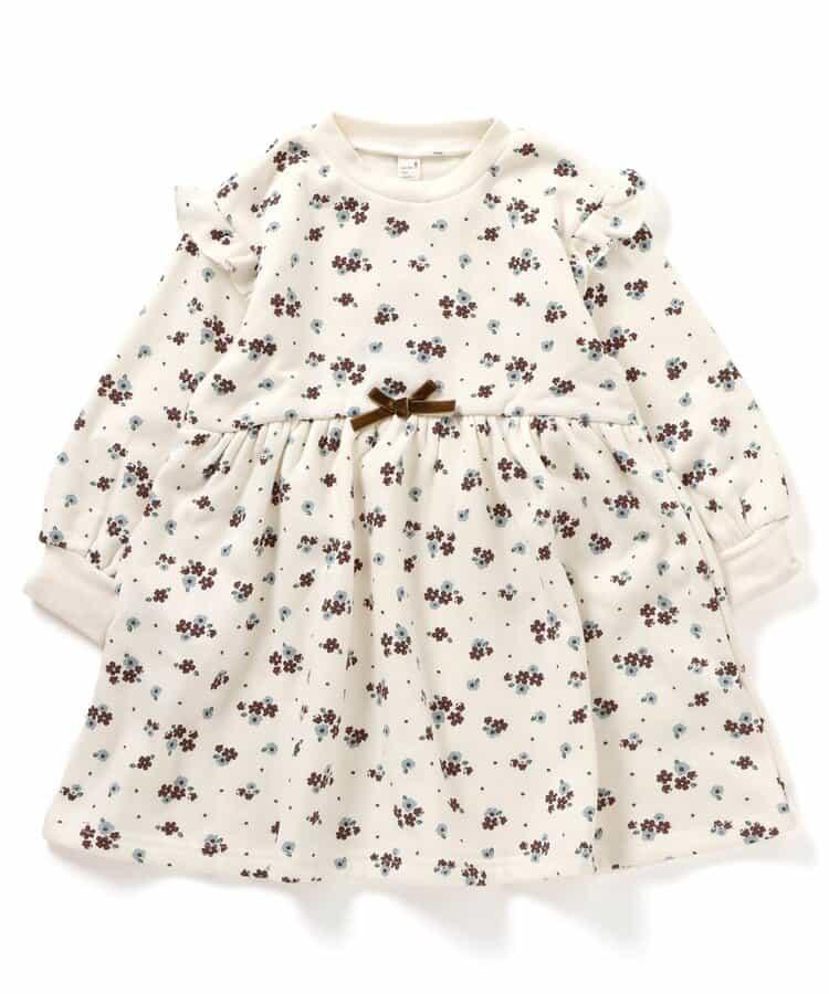 每日內襯搖粒絨連衣裙