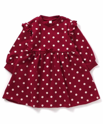 每日內襯搖粒絨連衣裙