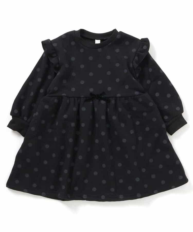 每日內襯搖粒絨連衣裙