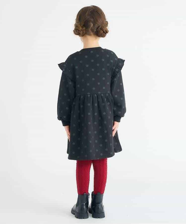 每日內襯搖粒絨連衣裙