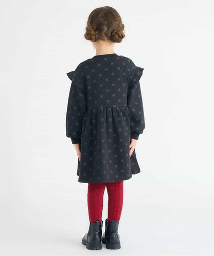 每日內襯搖粒絨連衣裙