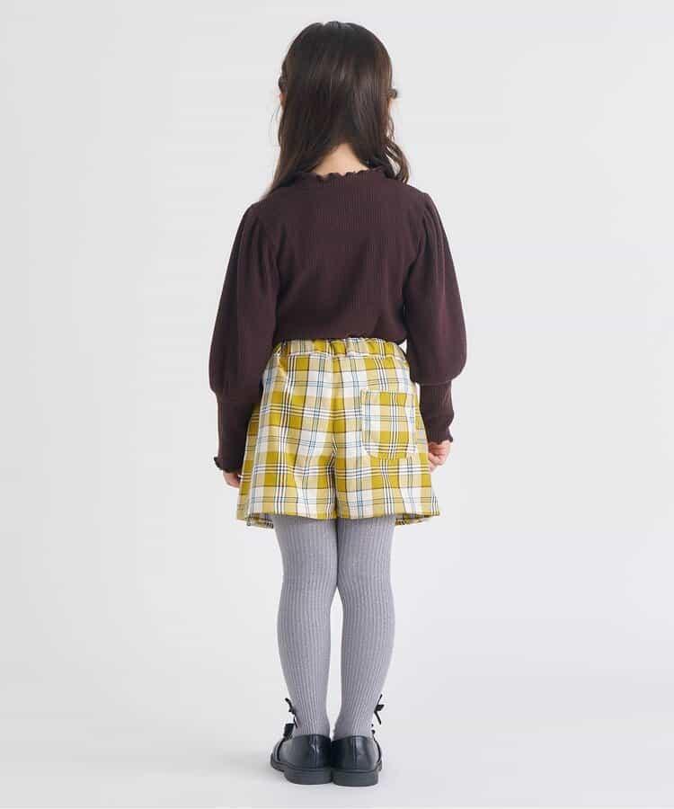 加厚泡泡袖羅紋上衣