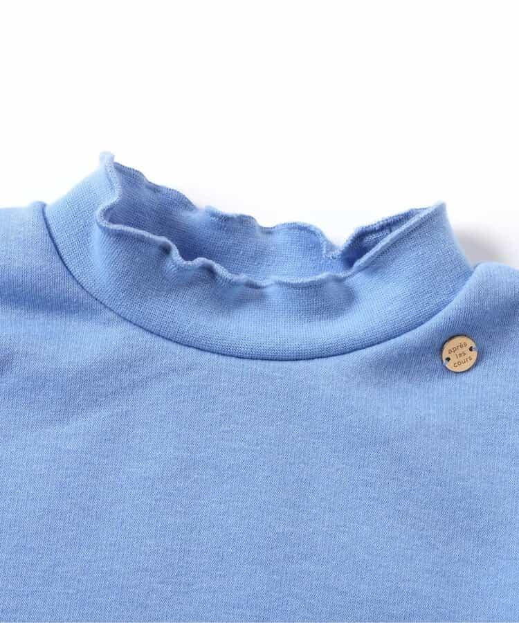 內層搖粒絨袖部仿羊羔絨連衣裙