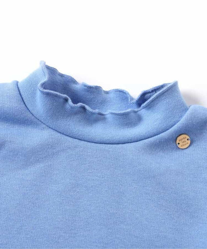 內層搖粒絨袖部仿羊羔絨連衣裙