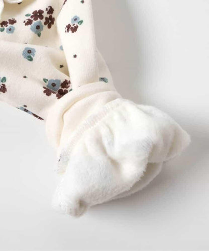 每日內襯搖粒絨連衣裙