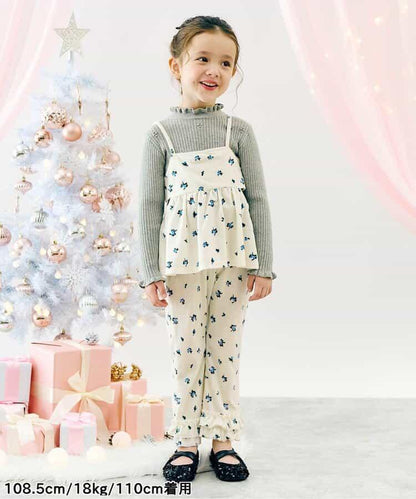 天鵝絨側開式吊帶上衣