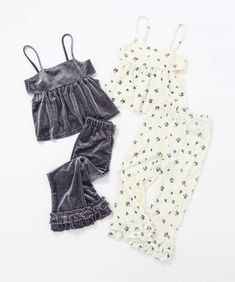 天鵝絨側開式吊帶上衣