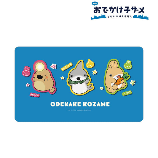 電影《小鯊魚去郊遊》城市的朋友_小鯊魚&兔鯊&鮟鱇魚 多功能桌墊