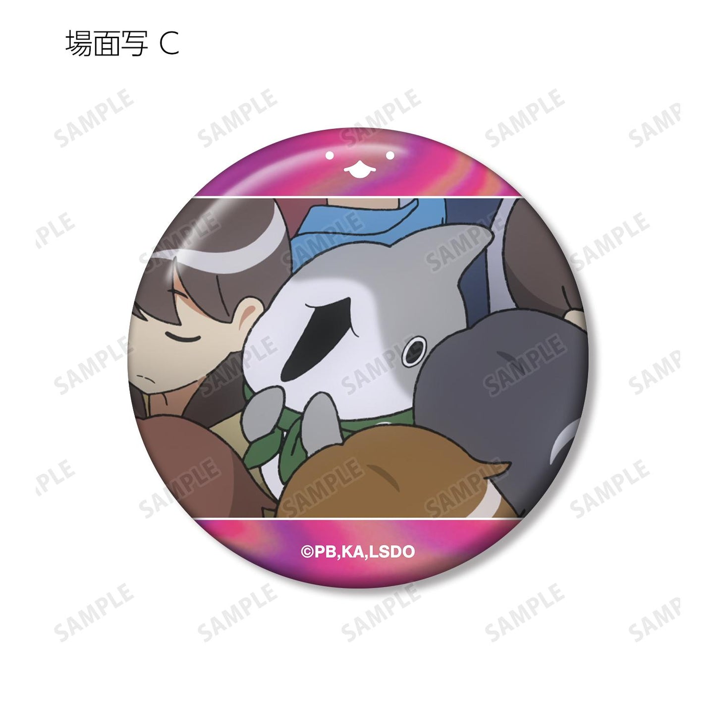 電影 《小鯊魚去郊遊》 城市的朋友_場景圖交易款極光徽章（單品/全套BOX）【BOX/10包入】