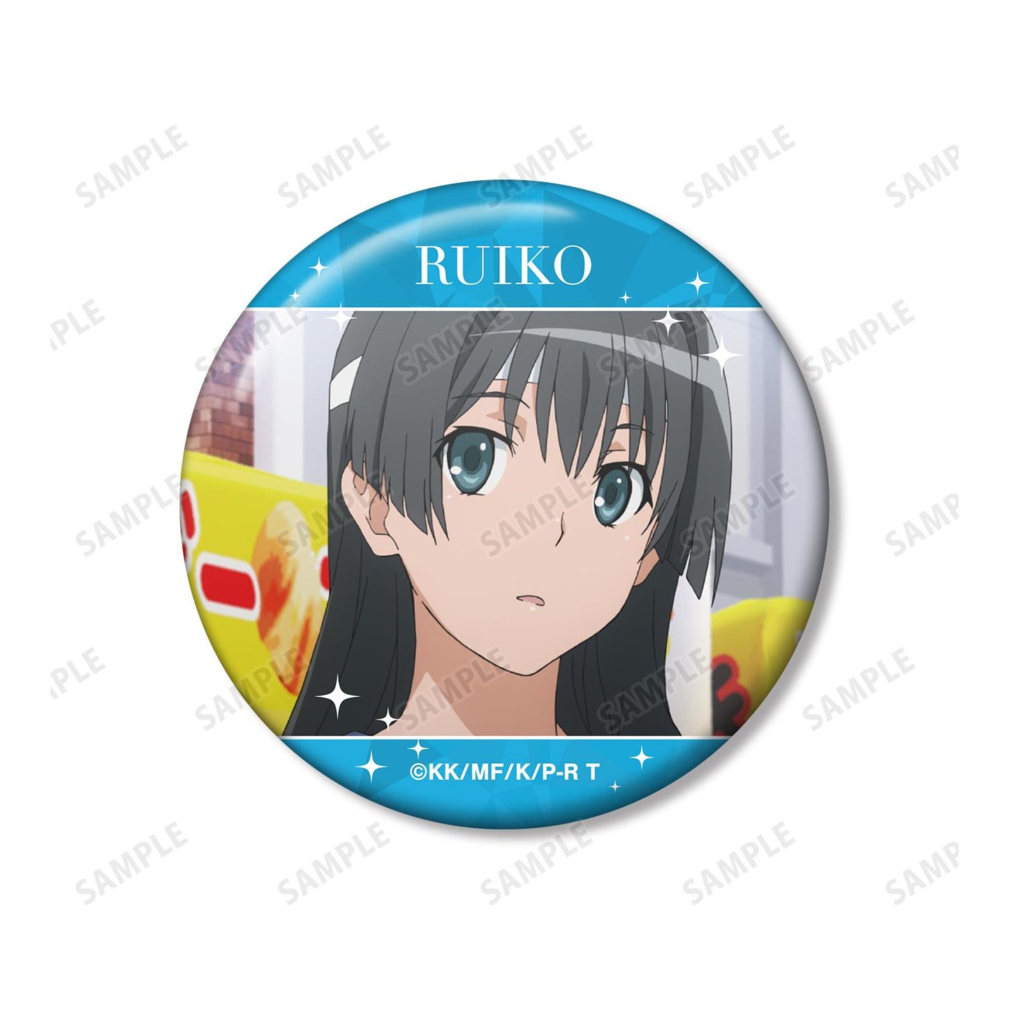 《某科學的超電磁炮》T_佐天淚子 場景寫實徽章3個套裝