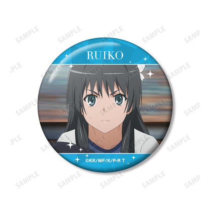 《某科學的超電磁炮》T_佐天淚子 場景寫實徽章3個套裝