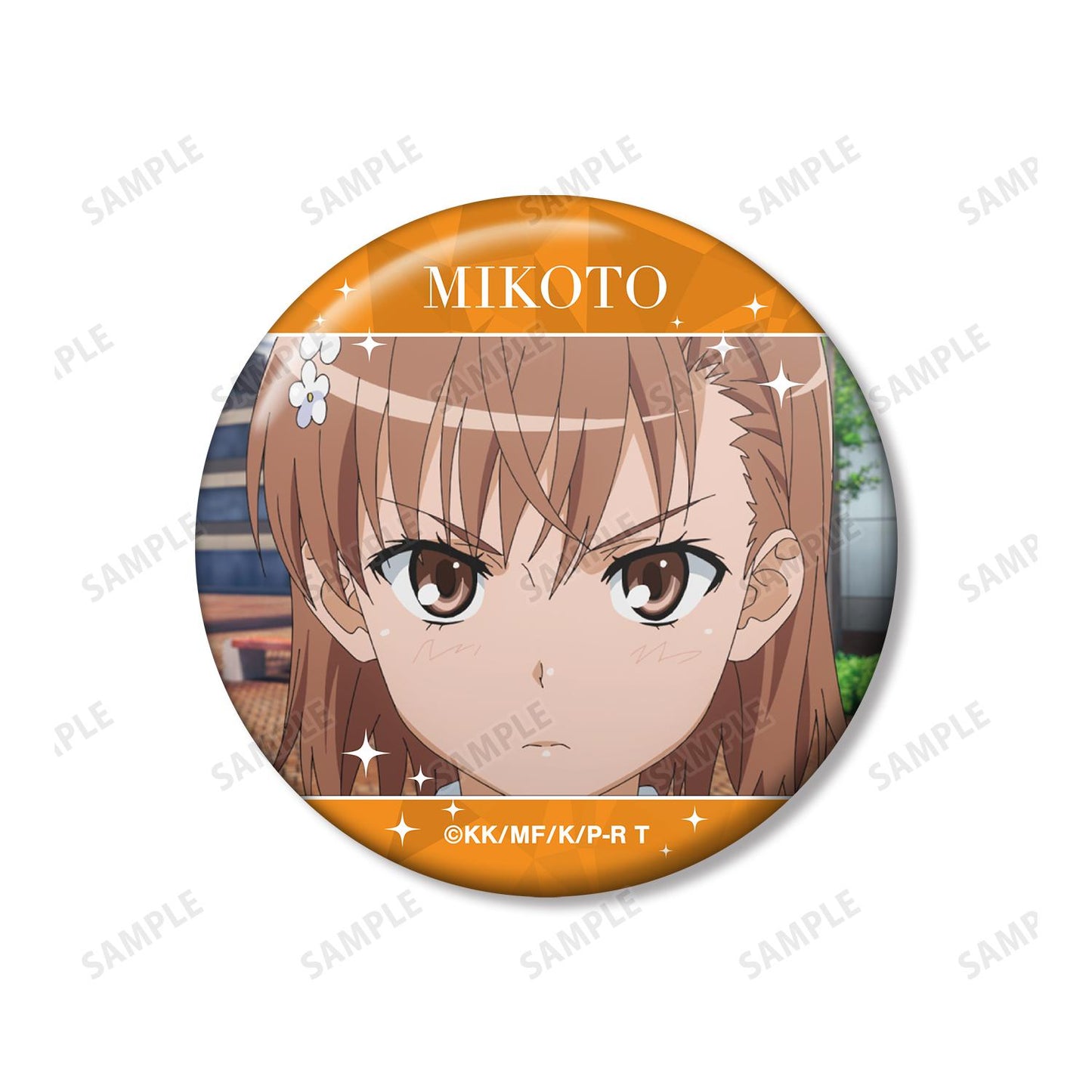 《某科學的超電磁炮》T_御坂美琴 場景寫實徽章3個套裝