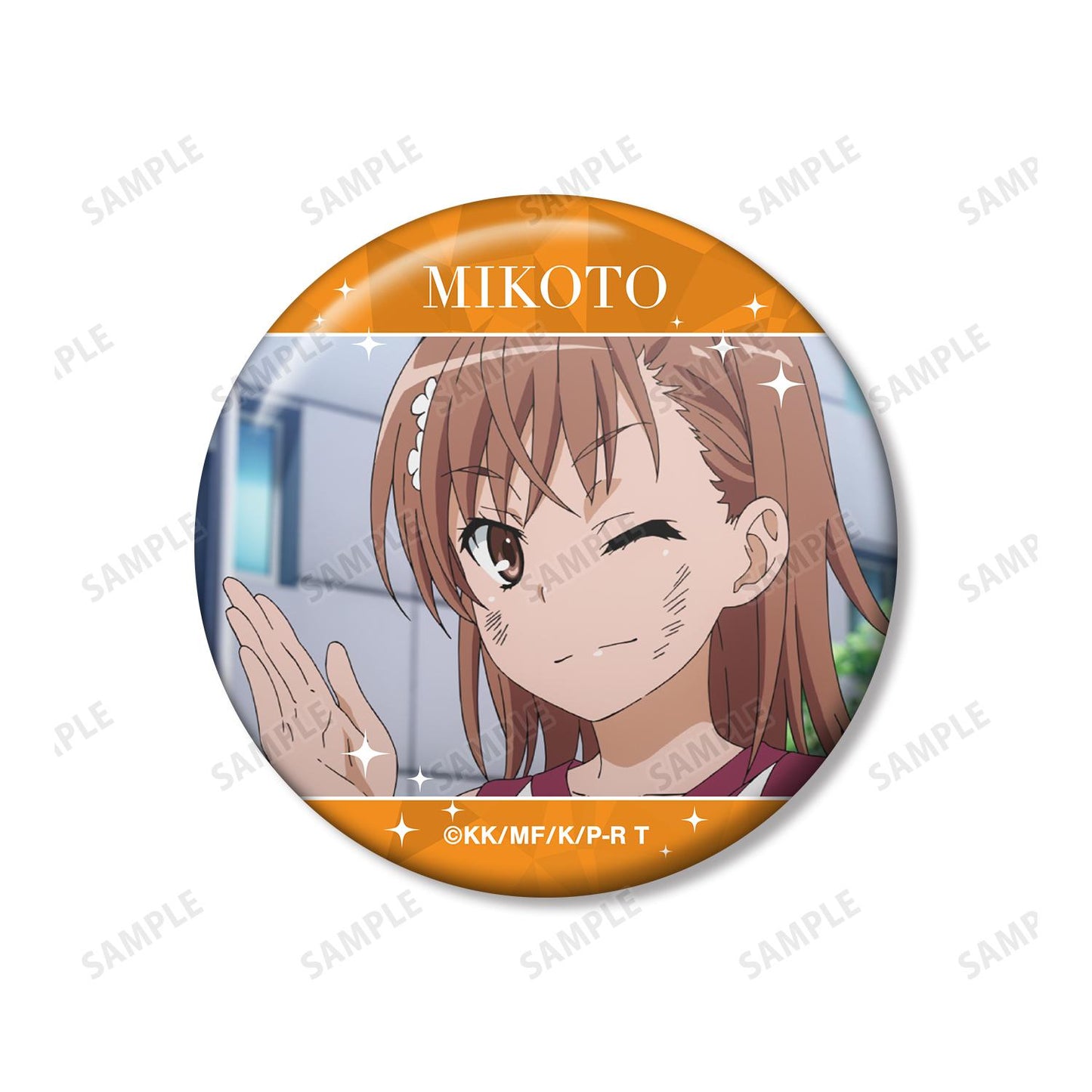 《某科學的超電磁炮》T_御坂美琴 場景寫實徽章3個套裝