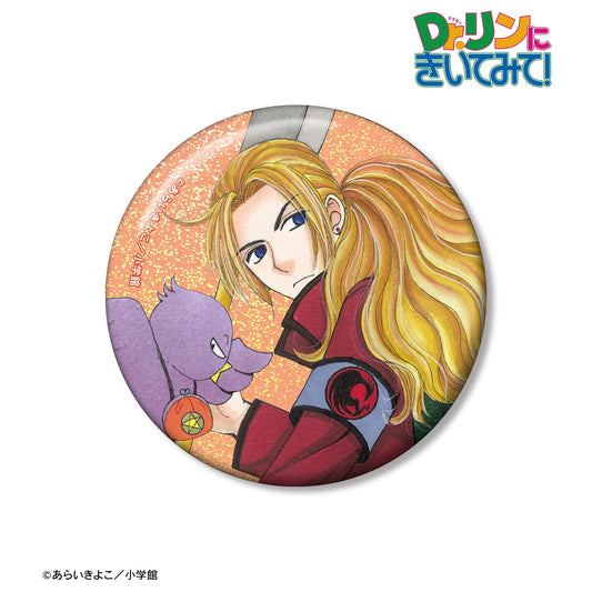 Dr.リン來問問看！_あらいきよこ老師全新繪製 光之巫女&四神ver. 月丘艾迪&章魚燒 75mm全息徽章