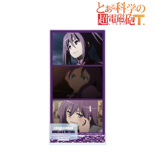 《某科學的超電磁炮》T_警策看取 場景插畫配件大號亞克力立牌