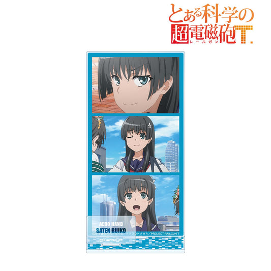 《某科學的超電磁炮》T_佐天淚子 場景配件大號亞克力立牌