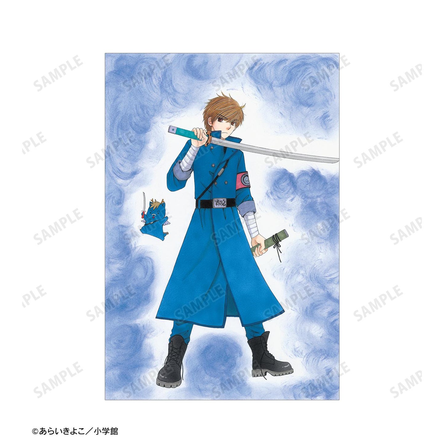 Dr.リン來問問看！_あらいきよこ老師全新繪製 光之巫女&四神ver. 明信片6枚套裝