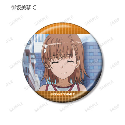 《某科學的超電磁炮》T_交易 御坂美琴限定 場景照片金屬徽章（單位/全套BOX/10包入）