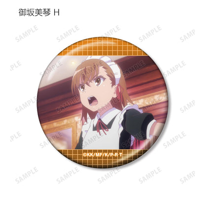 《某科學的超電磁炮》T_交易 御坂美琴限定 場景照片金屬徽章（單位/全套BOX/10包入）