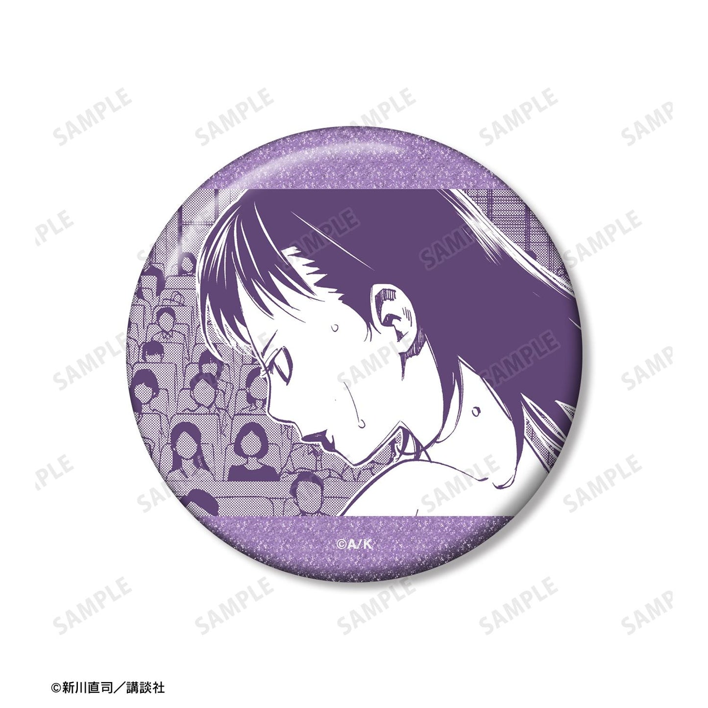 《四月是你的謊言》井川繪見 漫畫分鏡亮片徽章3個套裝