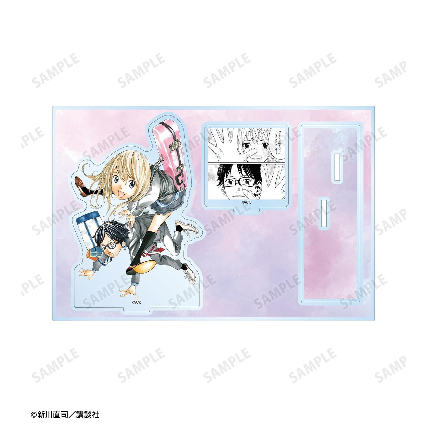 《四月是你的謊言》有馬公生&宮園薰 配件大號亞克力立牌