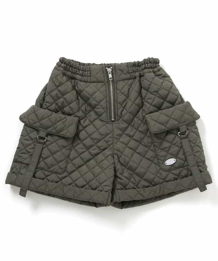 保暖絎縫工裝短褲