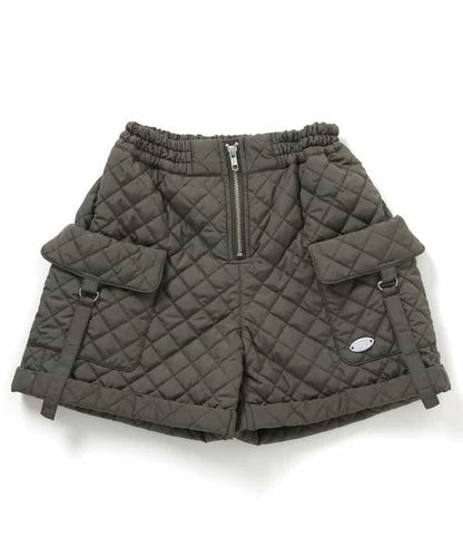 保暖絎縫工裝短褲