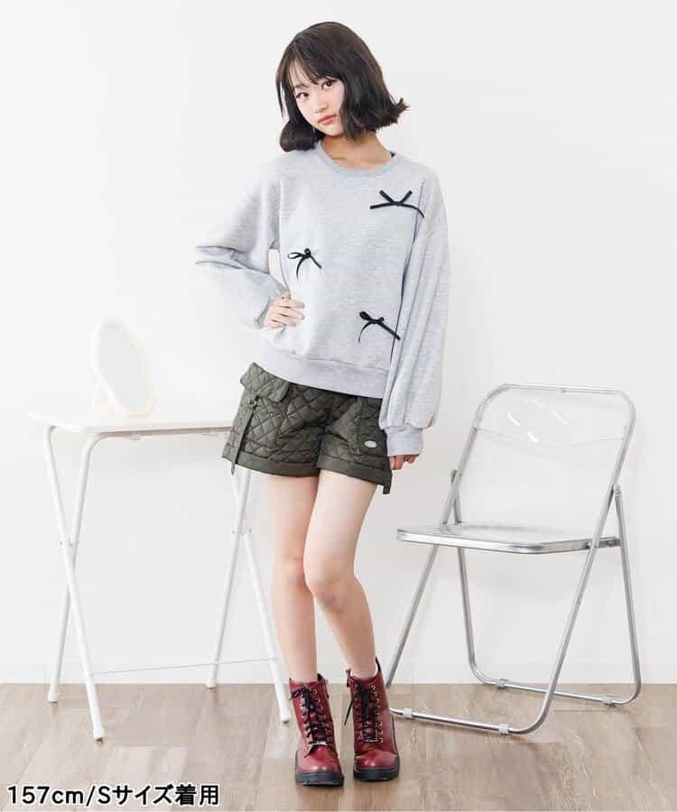 保暖絎縫工裝短褲