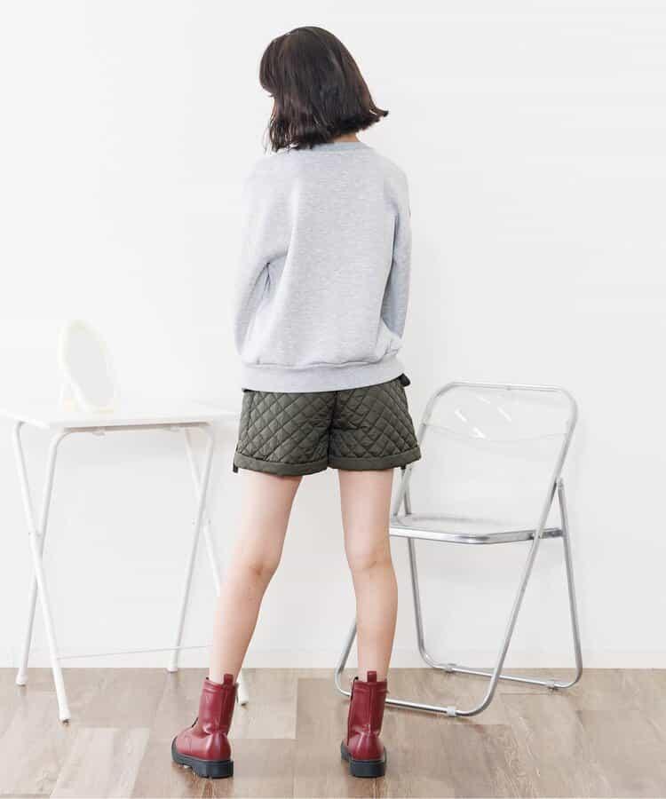 保暖絎縫工裝短褲