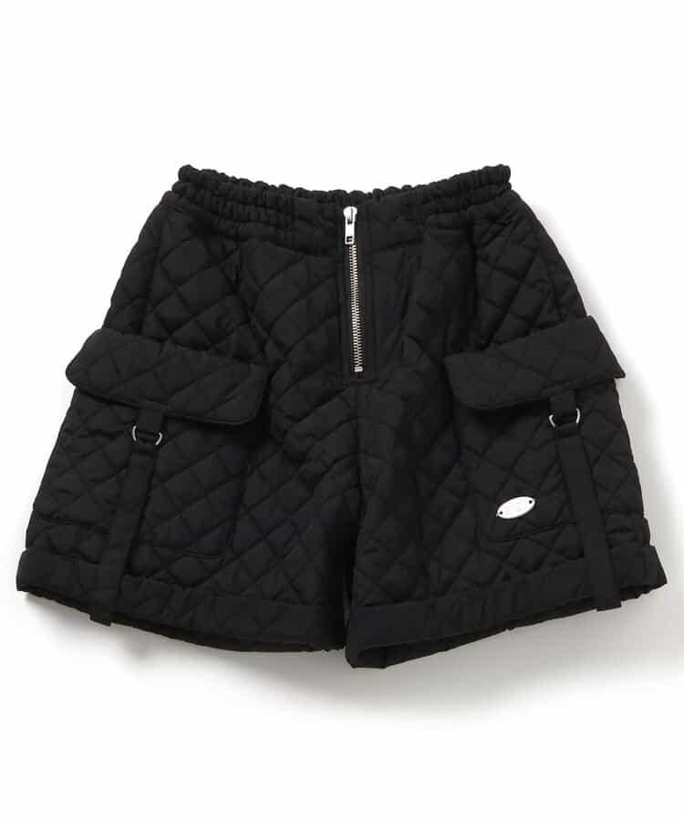 保暖絎縫工裝短褲