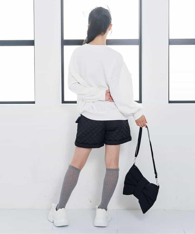 保暖絎縫工裝短褲