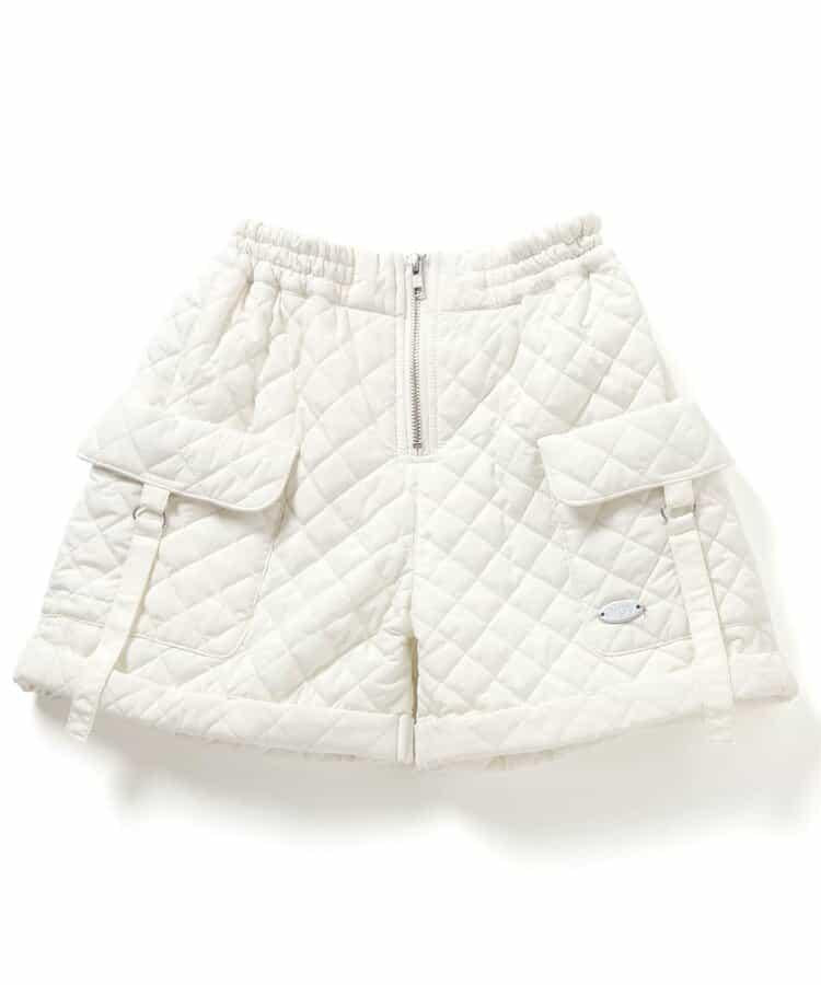 保暖絎縫工裝短褲