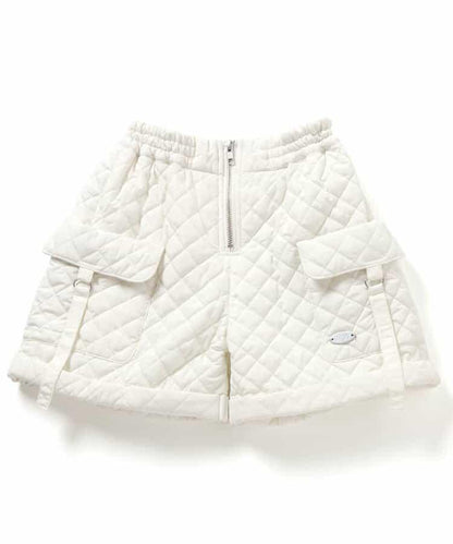 保暖絎縫工裝短褲