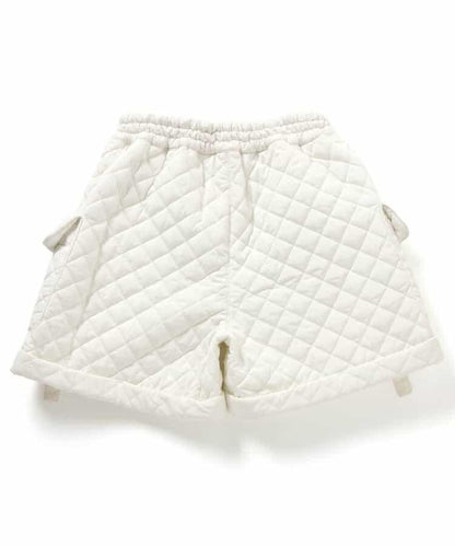 保暖絎縫工裝短褲