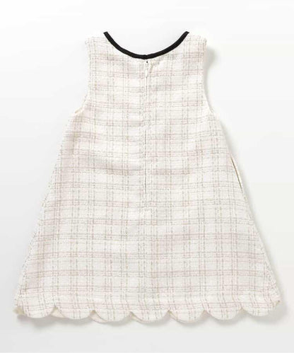 蝴蝶結吊帶連衣裙_アプレレクールマシェリ