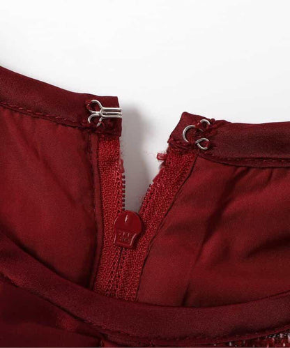 蝴蝶結吊帶連衣裙_アプレレクールマシェリ