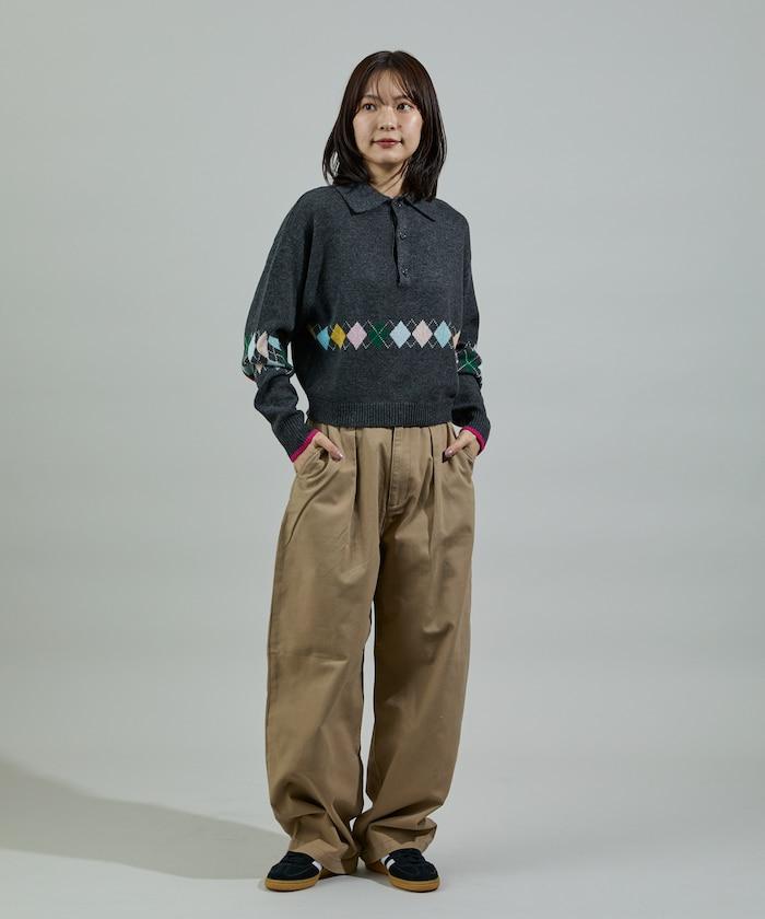 保暖繫帶休閒褲